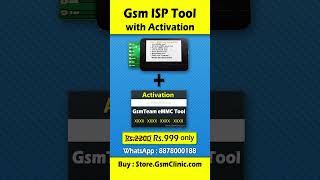 Gsm ISP Tool with Software Rs.999 only #shorts #MobileRepairTrick #emmc #isptool #GsmClinic