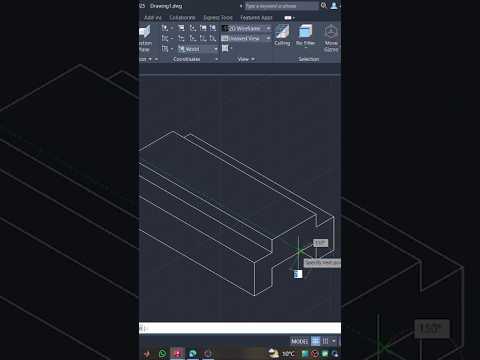 Isometric Drawing | Step-by-step guide #tutorial #isometricdrawing #cad #brainrot