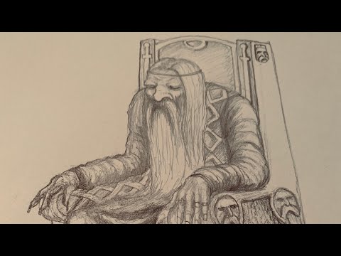 The Mad King Drawing