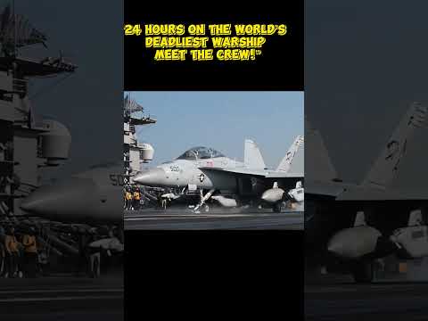 24 Hours on the World’s Deadliest Warship  Meet the Crew! #militaryshorts #automobile #militarypower