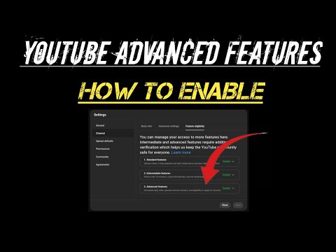 Youtube advanced features/Enable youtube advanced features #advancedfeatures