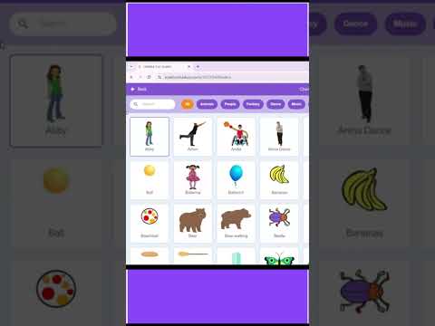 How to add SPRITES in SCRATCH #gamedev #learning #tutorial # sprites #scratch #shorts