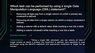 Pass Oracle SQL 1Z0 071 Exam in 2025 | Practice Test Walkthrough & Tips
