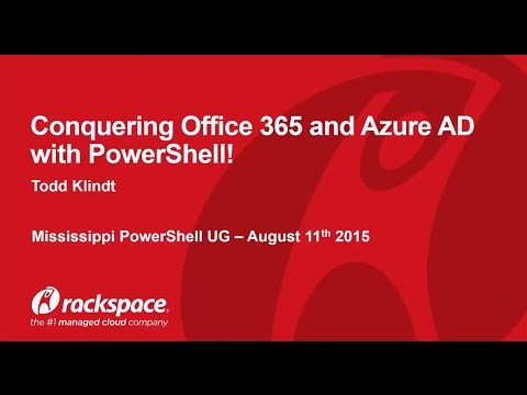 Mississippi PowerShell User Group Meeting August 2015