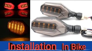 Best LED Indicator with DRL Installation any Motorcycle