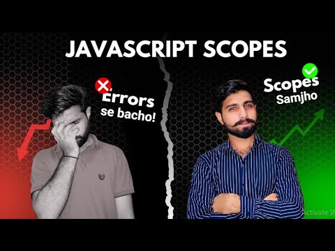 JavaScript Scopes Explained 🔥 | Avoid Errors with Simple Examples