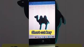 🐪 Camel shortcut key in Msword