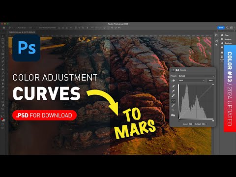 Curves Adjustment Layer + PSD File Demonstrated [Photoshop Color for Beginners]