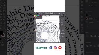 Transform effect on text |Adobe Illustrator |Graphistry #illustratortutorialforbeginners #logodesign