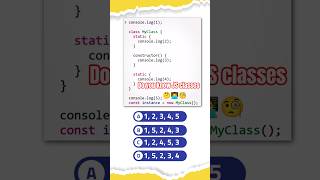 JS  New Class Feature Will TRICK You!  Static Blocks Explained  #js