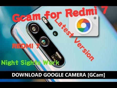 Google Camera (Gcam) for Redmi 7||Night sight worked||Slow Motion Video||