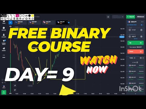 DAY = 9 FREE BINARY COURSE #THE TRADER TV #binaryoptions #trading #freecourse #like #subscribe