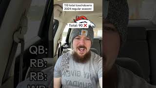 110 total touchdowns 2024 regular season! #touchdowns #nfl