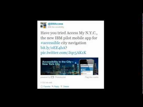 @IBMAccess on Twitter: A look back at 2011