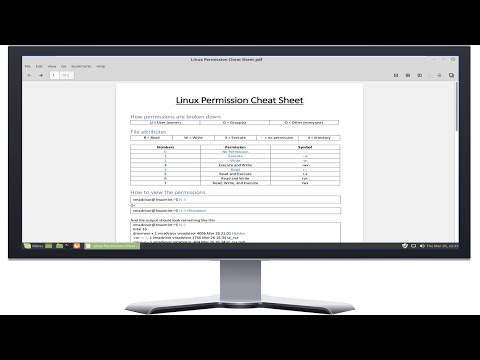 Linux permissions cheat sheet and how to read the permissions