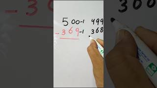 Easy subtraction tricks☺ #shortvideo #maths #mathstricks #mathtipsandtricks #basicmath #learning