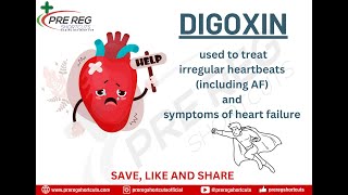 High Risk Drugs. Digoxin. GPhC assestment. Quick revision tools.