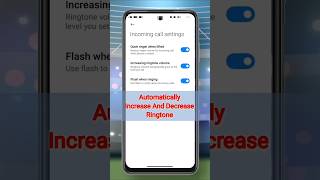 “Automatic Ringtone Volume 🔊  Auto Increase & Decrease Redmi Users Must Watch🔥” #MIUITricks #viral