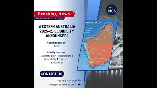 Finally, the wait is over! Western Australia has announced its eligibility criteria for the 2025–26