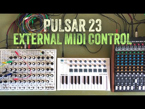 PULSAR 23 External MIDI Control | SOMA Ether as External Input