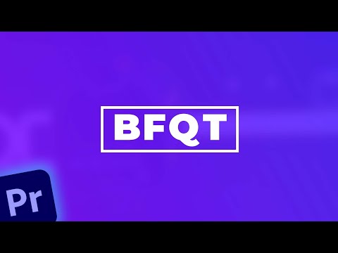 Text in a Box Animation in Adobe Premiere Pro 2023
