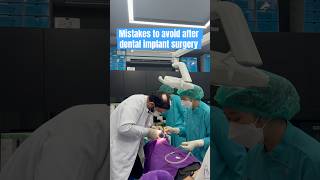 Want to recover faster after dental implant surgery? 🦷 Avoid these common mistakes!