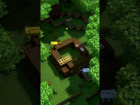 Minecraft First Night Base🏠 #minecraft #minecraftbuilding #minecrafttutorial