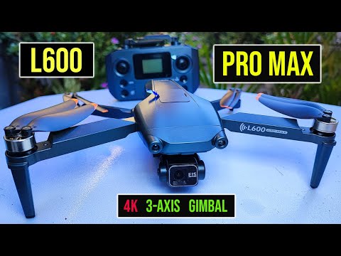 L600 PRO MAX | GPS | 4K EIS 3-AXIS GIMBAL | REVIEW | UNBOXING | FLIGHT TEST
