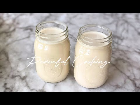 How to Make Oat Milk | 5 min Homemade Plant Based Milk | Silent Vlog