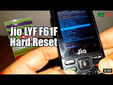 jio f61f Logo problem solve 💯//Jio F61F boot key//Jio F61F hard reset
