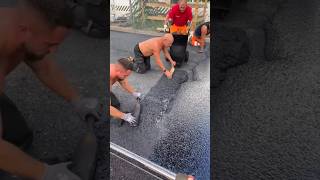 Why Germany Still Builds Roads by Hand? #shorts