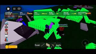 เราเล่น roblox Map อะไรก็ไม่รู้สีฟ้าปะทะสีแดงอะไรก็ไม่รู้