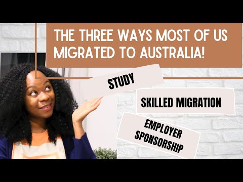 3 most popular pathways to migrate to Australia from Nigeria