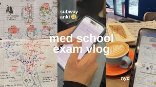 med school exam study vlog 의대 시험공부 브이로그