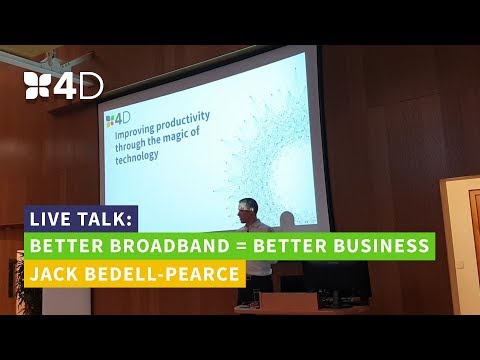 Better Broadband = Better Business (Gatwick Diamond Education Seminar 2019)