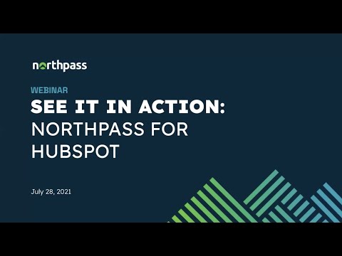 A Northpass Webinar: See it in Action, Northpass for HubSpot