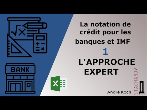 La notation de crédit pour les banques et IMF 1 : l'Approche Expert avec un exemple Excel