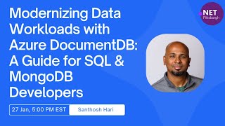 Modernizing Data Workloads with Azure DocumentDB: A Guide for SQL & MongoDB Developers | PGHDOTNET
