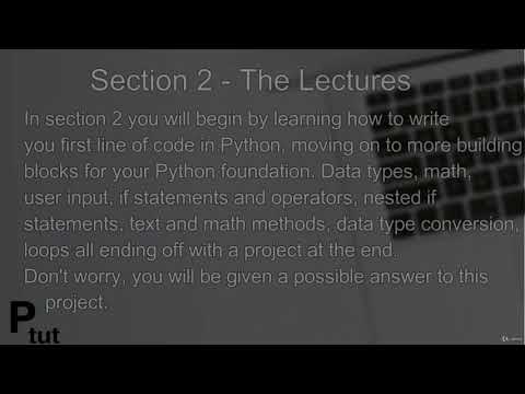 Basic Python for Beginners : Course Overview