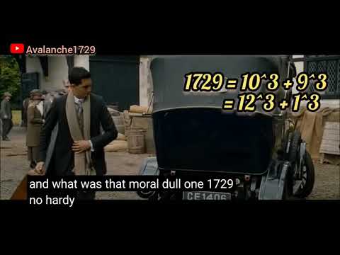 1729 = Ramanujan No #great #indian #mathematics #ramanujan