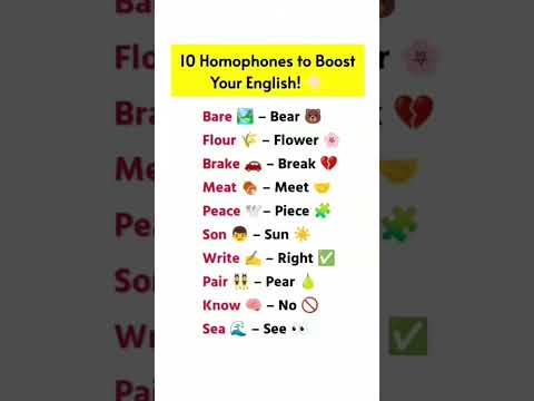 Homophones #shortsfeed #shorts #ytshorts #shortvideo #homophones
