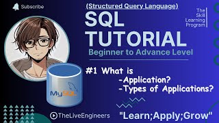 #1 What is SQL and Application || Skill Learning Program|| @1LiveEngineer #sqlcourse #sqlforbeginner