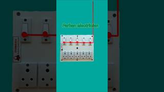 #electrician #shorts video || 5 switch 5 socket board #wiring #diagram #shorts video || #subscribe