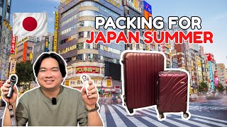 What to Pack for JAPAN SUMMER 🇯🇵☀️ | Travel Essentials, Survival Kit & Packing Tips! | Beat the Heat