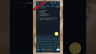 🌸✨ Colorful Flower Patterns | Beautiful Python Turtle Art! | #Shorts #Trending #ViralPython