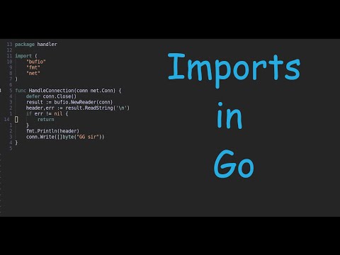 Figuring out Imports in GO ( did not go well)