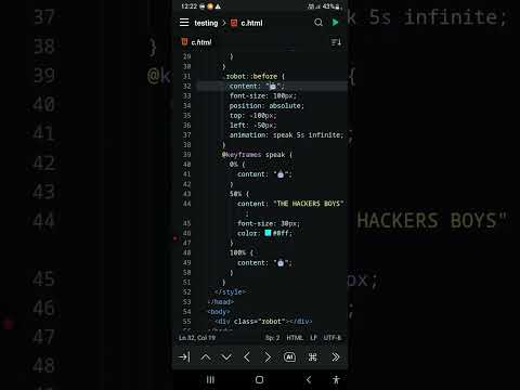 HOW TO CREATE HTML ANIMATION