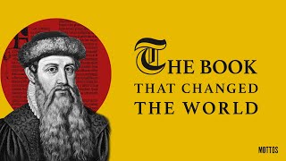 The Book that Changed The World - Johannes Gutenberg | Mottos.tv
