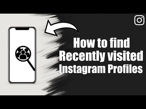 How to find profiles that you just visited on Instagram (2024)