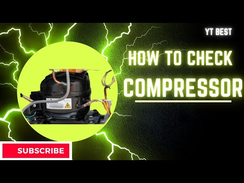 how to check compressor / how to check ac compressor good or bad #ytbest  #compressor